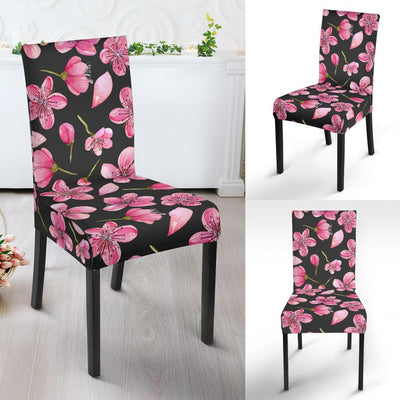 Apple blossom Pattern Print Design AB03 Dining Chair Slipcover-JORJUNE.COM