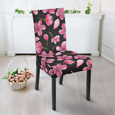 Apple blossom Pattern Print Design AB03 Dining Chair Slipcover-JORJUNE.COM