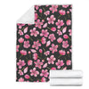 Apple blossom Pattern Print Design AB03 Fleece Blankete