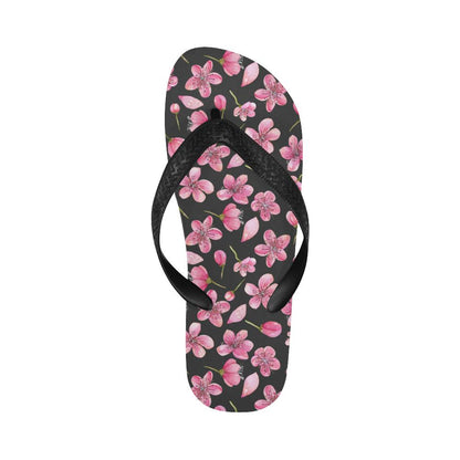 Apple blossom Pattern Print Design AB03 Flip Flops-JorJune