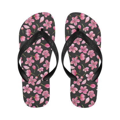 Apple blossom Pattern Print Design AB03 Flip Flops-JorJune