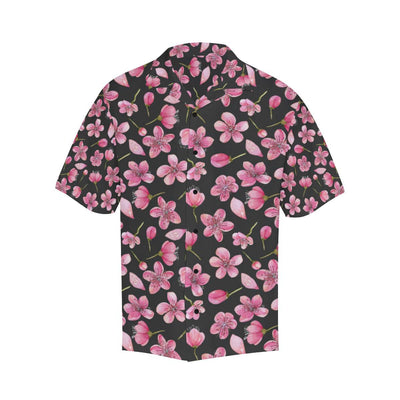 Apple blossom Pattern Print Design AB03 Men Hawaiian Shirt-JorJune