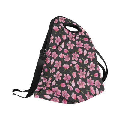 Apple blossom Pattern Print Design AB03 Neoprene Lunch Bag-JorJune