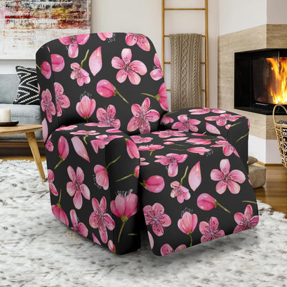 Apple blossom Pattern Print Design AB03 Recliner Slipcover-JORJUNE.COM