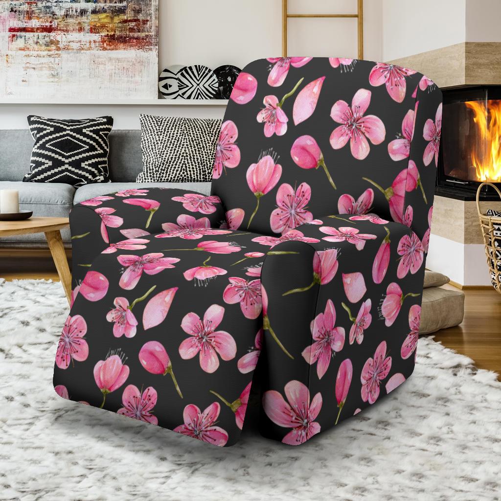 Apple blossom Pattern Print Design AB03 Recliner Slipcover-JORJUNE.COM