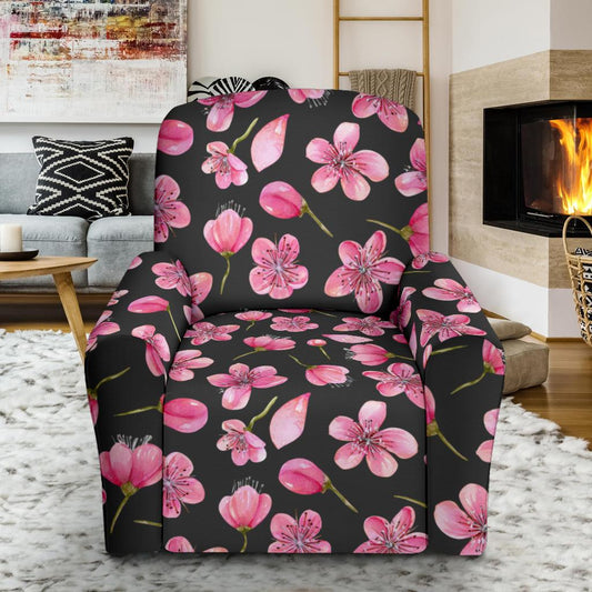 Apple blossom Pattern Print Design AB03 Recliner Slipcover-JORJUNE.COM