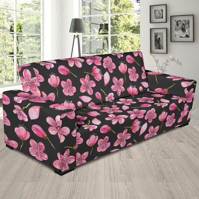 Apple blossom Pattern Print Design AB03 Sofa Slipcover-JORJUNE.COM