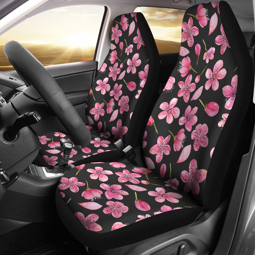 Apple Blossom Pattern Print Design AB03 Universal Fit Car Seat Covers