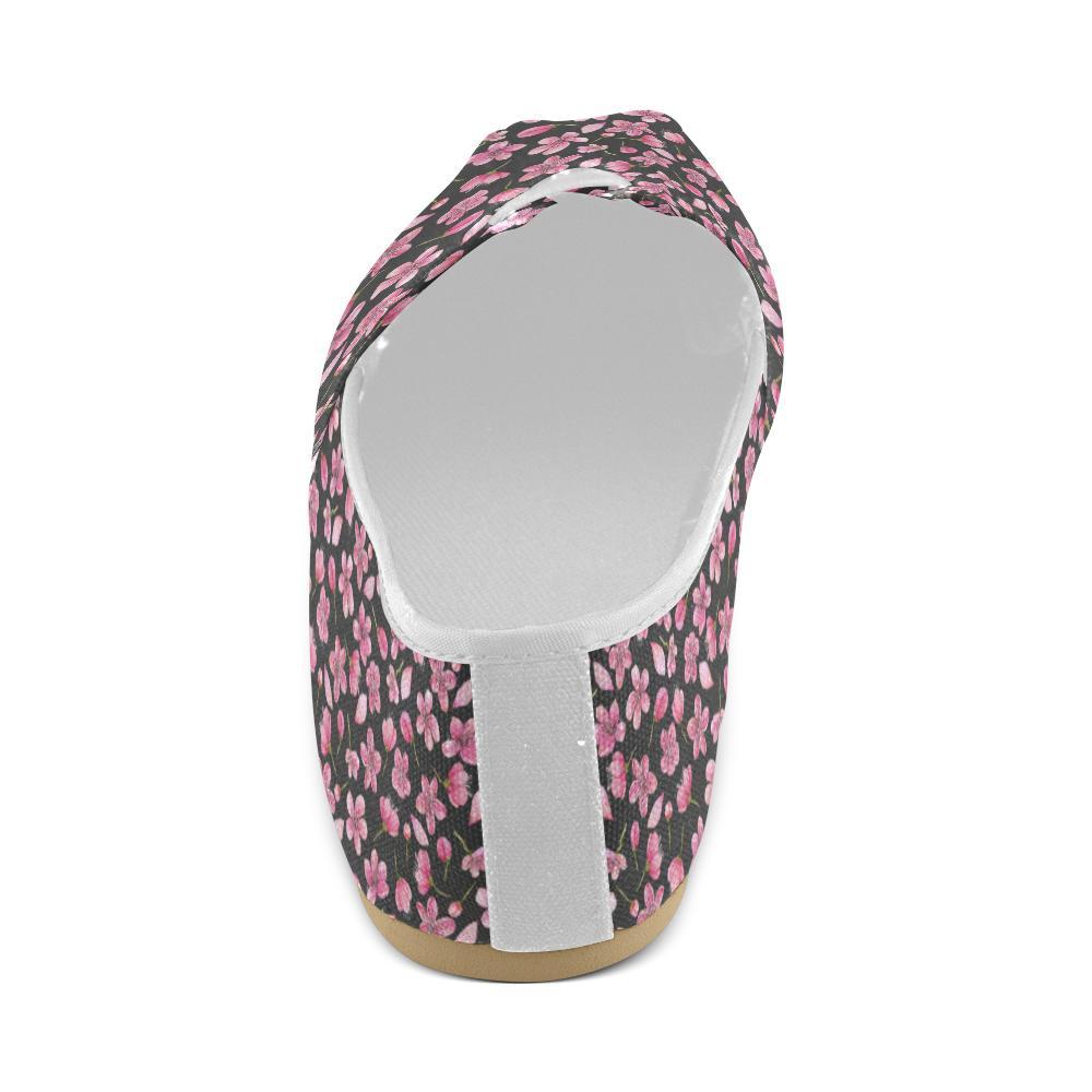 Apple blossom Pattern Print Design AB03 Women Casual Shoes-JorJune.com