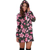 Apple blossom Pattern Print Design AB03 Women Hoodie Dress