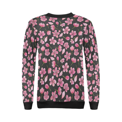 Apple blossom Pattern Print Design AB03 Women Long Sleeve Sweatshirt-JorJune