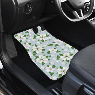 Apple Blossom Pattern Print Design AB04 Car Floor Mats-JorJune