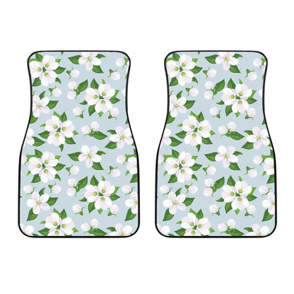 Apple Blossom Pattern Print Design AB04 Car Floor Mats-JorJune
