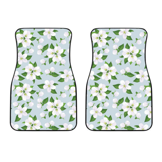 Apple Blossom Pattern Print Design AB04 Car Floor Mats-JorJune
