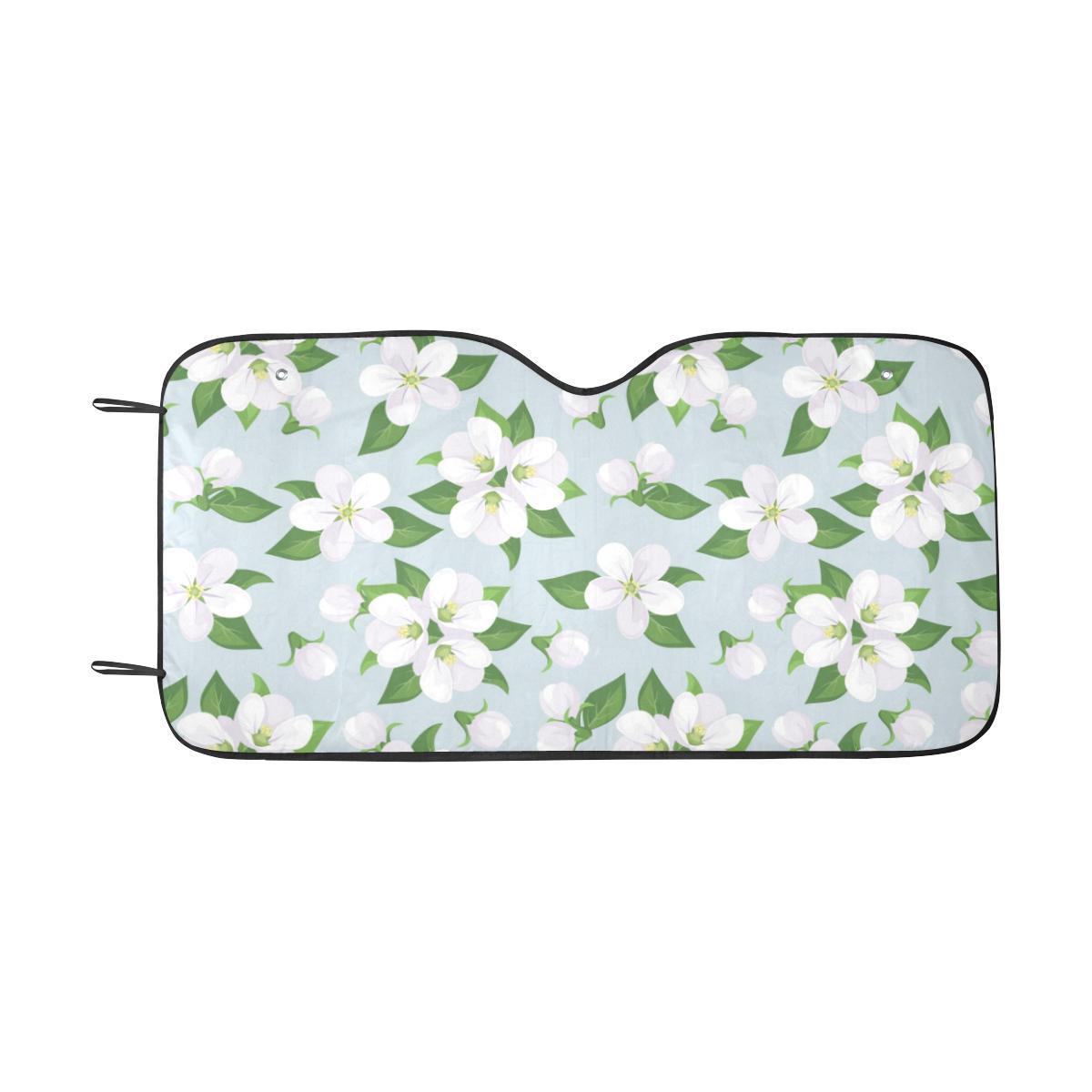 Apple blossom Pattern Print Design AB04 Car Sun Shade-JorJune