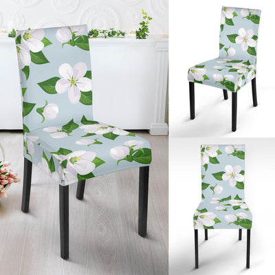 Apple blossom Pattern Print Design AB04 Dining Chair Slipcover-JORJUNE.COM