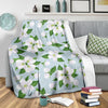Apple blossom Pattern Print Design AB04 Fleece Blankete