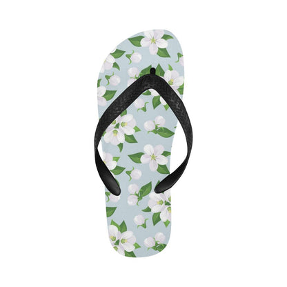 Apple blossom Pattern Print Design AB04 Flip Flops-JorJune