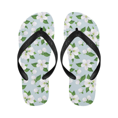 Apple blossom Pattern Print Design AB04 Flip Flops-JorJune