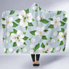 Apple blossom Pattern Print Design AB04 Hooded Blanket-JORJUNE.COM