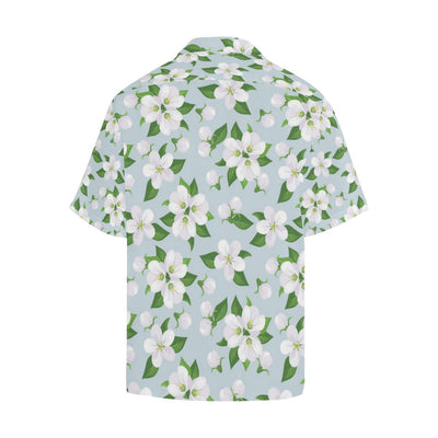 Apple blossom Pattern Print Design AB04 Men Hawaiian Shirt-JorJune