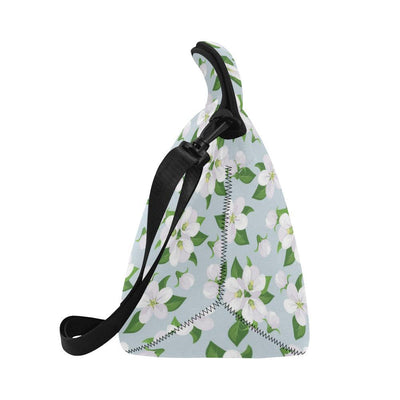 Apple blossom Pattern Print Design AB04 Neoprene Lunch Bag-JorJune