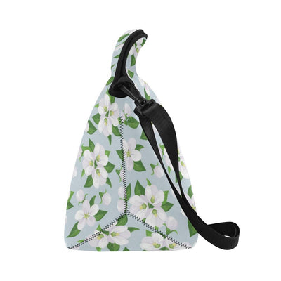 Apple blossom Pattern Print Design AB04 Neoprene Lunch Bag-JorJune