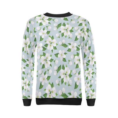 Apple blossom Pattern Print Design AB04 Women Long Sleeve Sweatshirt-JorJune