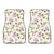 Apple Blossom Pattern Print Design AB05 Car Floor Mats-JorJune