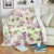 Apple blossom Pattern Print Design AB05 Fleece Blankete