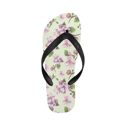 Apple blossom Pattern Print Design AB05 Flip Flops-JorJune