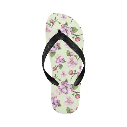 Apple blossom Pattern Print Design AB05 Flip Flops-JorJune