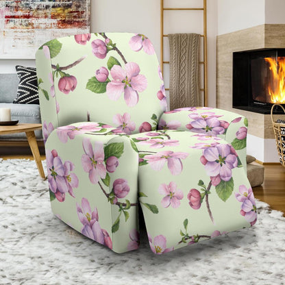 Apple blossom Pattern Print Design AB05 Recliner Slipcover-JORJUNE.COM