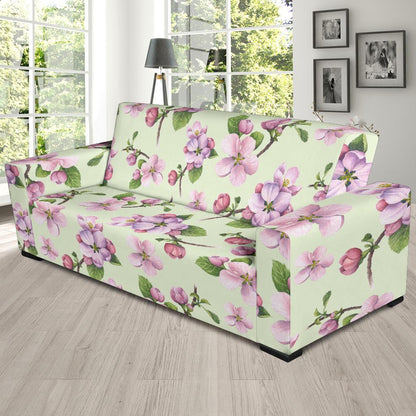 Apple blossom Pattern Print Design AB05 Sofa Slipcover-JORJUNE.COM