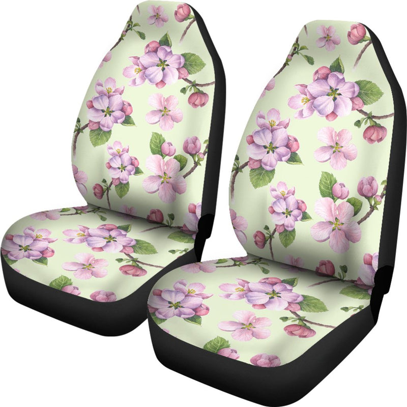 Apple Blossom Pattern Print Design AB05 Universal Fit Car Seat Covers