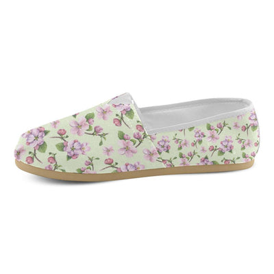 Apple blossom Pattern Print Design AB05 Women Casual Shoes-JorJune.com