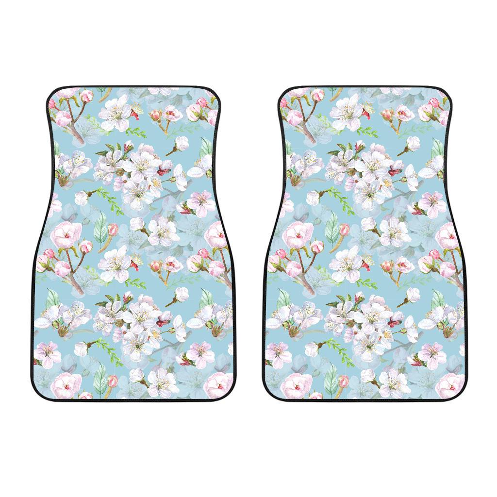 Apple Blossom Pattern Print Design AB06 Car Floor Mats-JorJune
