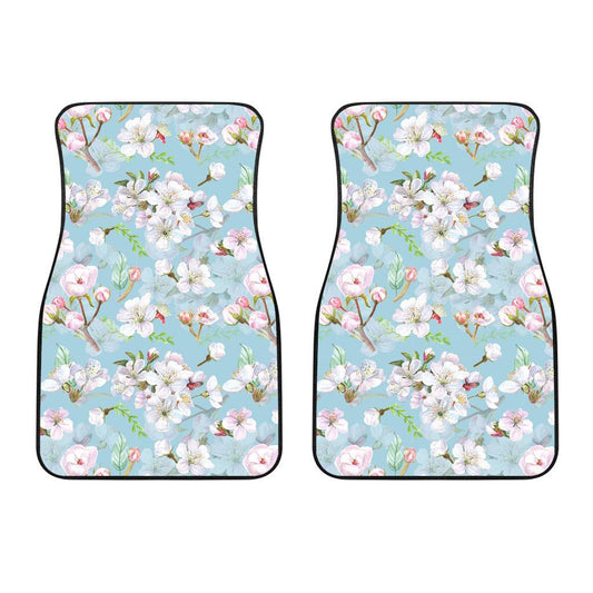 Apple Blossom Pattern Print Design AB06 Car Floor Mats-JorJune