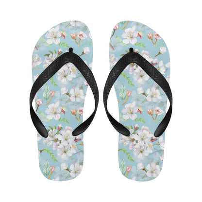Apple blossom Pattern Print Design AB06 Flip Flops-JorJune