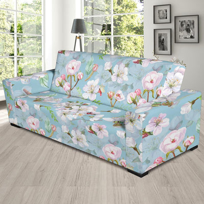 Apple blossom Pattern Print Design AB06 Sofa Slipcover-JORJUNE.COM