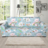 Apple blossom Pattern Print Design AB06 Sofa Slipcover-JORJUNE.COM