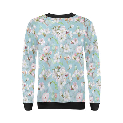 Apple blossom Pattern Print Design AB06 Women Long Sleeve Sweatshirt-JorJune