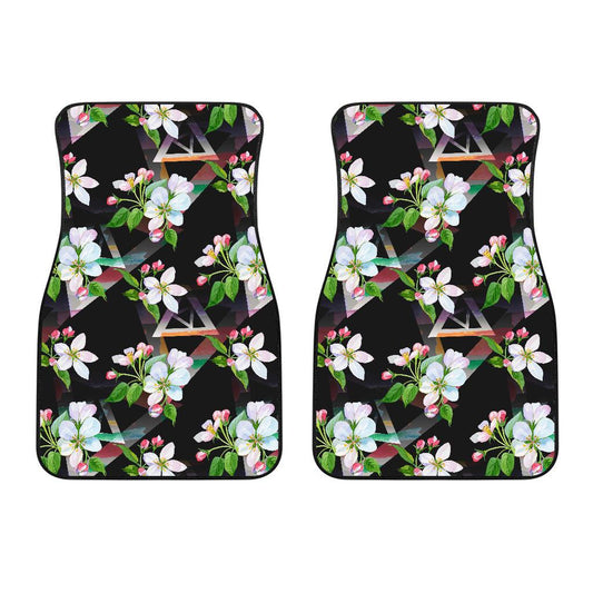 Apple Blossom Pattern Print Design AB07 Car Floor Mats-JorJune