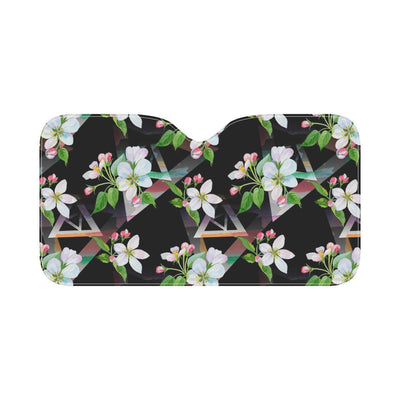 Apple blossom Pattern Print Design AB07 Car Sun Shade-JorJune