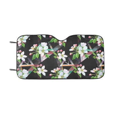 Apple blossom Pattern Print Design AB07 Car Sun Shade-JorJune