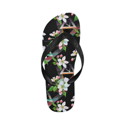 Apple blossom Pattern Print Design AB07 Flip Flops-JorJune