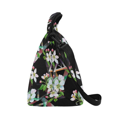 Apple blossom Pattern Print Design AB07 Neoprene Lunch Bag-JorJune