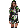 Apple blossom Pattern Print Design AB07 Women Hoodie Dress