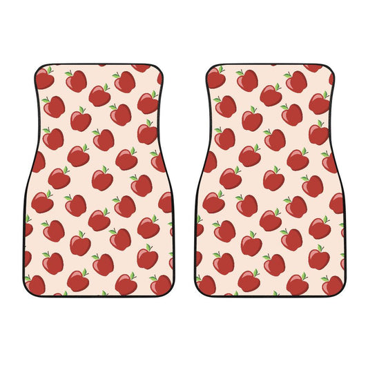 Apple Pattern Print Design AP01 Car Floor Mats-JorJune