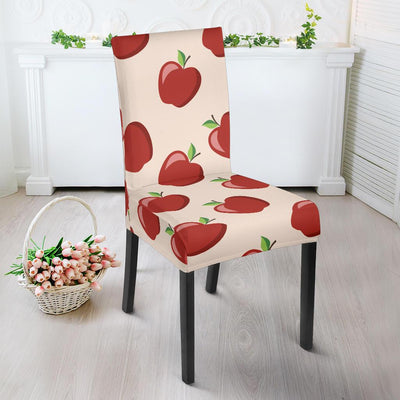 Apple Pattern Print Design AP01 Dining Chair Slipcover-JORJUNE.COM